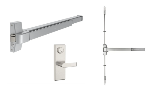 Rim Exit Device vs. Vertical Rod Exit Device: Which Do You Need?