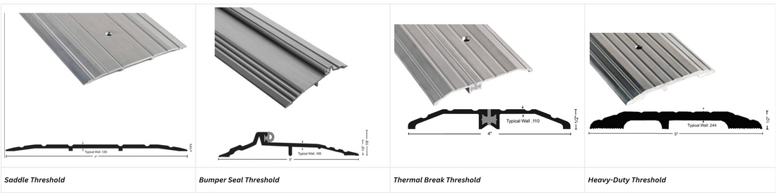 Exterior Door Threshold Types: What You Need to Know
