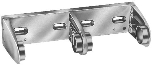 Tension Spring Control Spindle-less Toilet Paper Dispenser, Dual Bradley 522-000000
